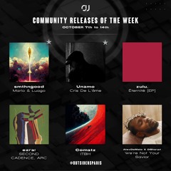 OUTSIDERS RELEASES OF THE WEEK 7/10 to 14/10