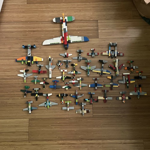 Stuff I listened to while building a micro scale Lego Air Force. (Yes really.)