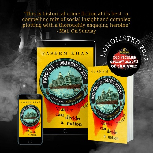 Vaseem Khan - Theakston Old Peculier Crime Novel of the Year 2022 Interview