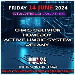 Starfield Parties 001 @PulseClub/Athens - Active Limbic System (14-06-24)