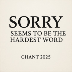 Sorry seems to be the hardest word [Cover]