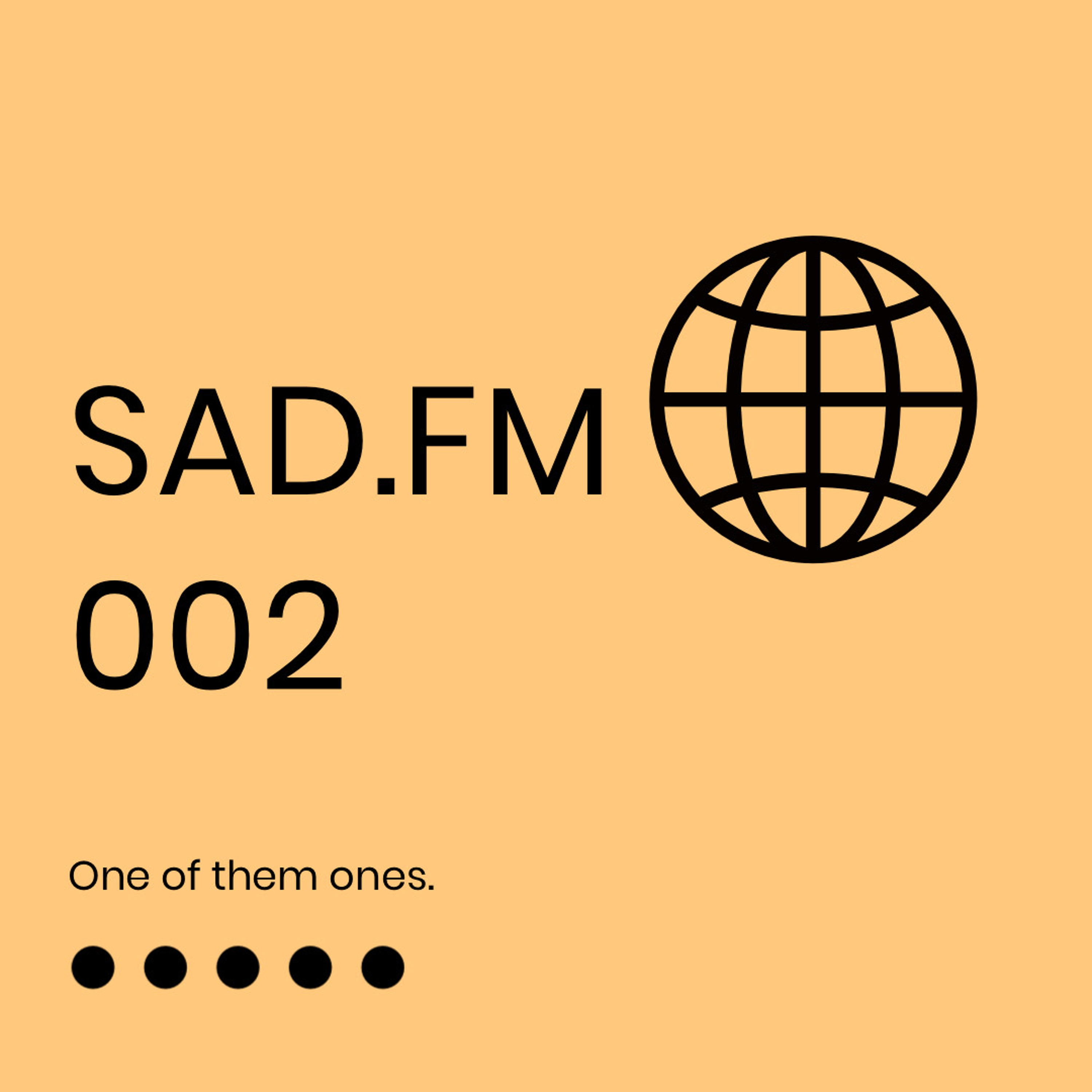 SAD.FM 002 episode artwork