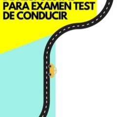 Read ebook [PDF] PLANTILLAS DE RESPUESTAS PARA EXAMEN TEST DE CONDUCIR: PLANTILLA DE RESP