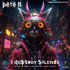 Pete B - I Destroy Silence October 2023