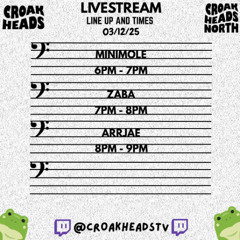 Zaba | Croakheads Live Stream | Liquid Funk DnB 03.12.25