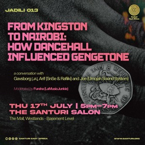 Jadili Session on How Dancehall influenced Gengetone