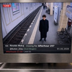 Rinaldo Makaj Closing for Afterhour 257 @kater_blau (Acid Bogen)