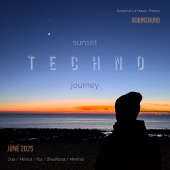 Sunset TECHNO Journey @ 1 HOUR mix by Robinsound (Dub / Mental / Psy / Breakbeat / Minimal)