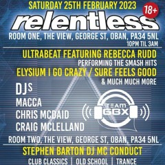 DJ/MC Conduct Relentless Room 2 25.02.23