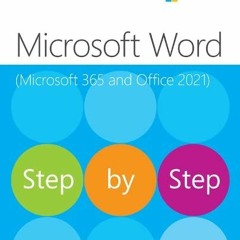 Read KINDLE PDF EBOOK EPUB Microsoft Word Step by Step (Office 2021 and Microsoft 365) by  Joan Lamb