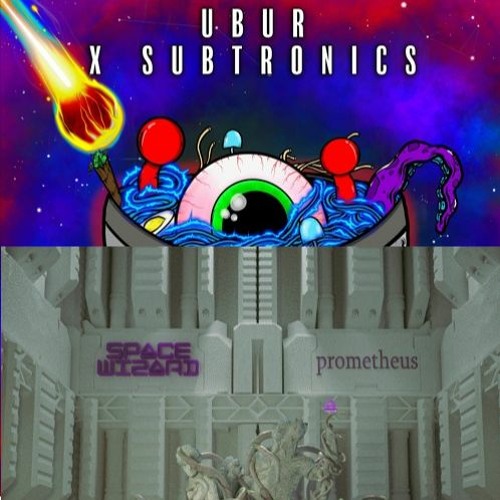 UBUR X Subtronics & Space Wizard - ELETRIC NOODLE SOUP X Pyramids (Mutton Chopped)