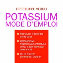 [Télécharger le livre] Le potassium mode d'emploi au format MOBI o8gRT