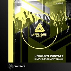 Premiere: Lempo & Rosemary Quaye -  Unicorn Runway - Applique Music