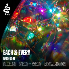 Each & Every w/ Joe Lo:Fi - Aaja Channel 1 - 17 03 23