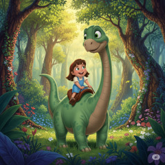 My friend the dinosaur