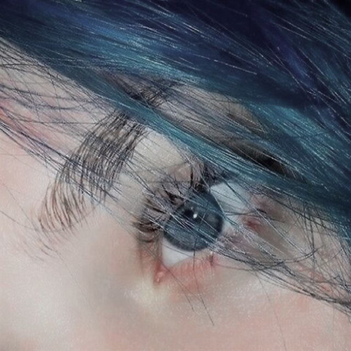 blue hair - TV Girl // sped up