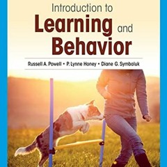 [READ] [PDF EBOOK EPUB KINDLE] Introduction to Learning and Behavior by  Russell A. P