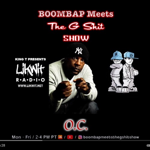 Boombap Meets The Gshit Show O.C. interview