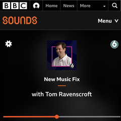 yunis Artist Spotlight - Tom Ravenscroft on BBC 6 Music - 8th Oct 2021