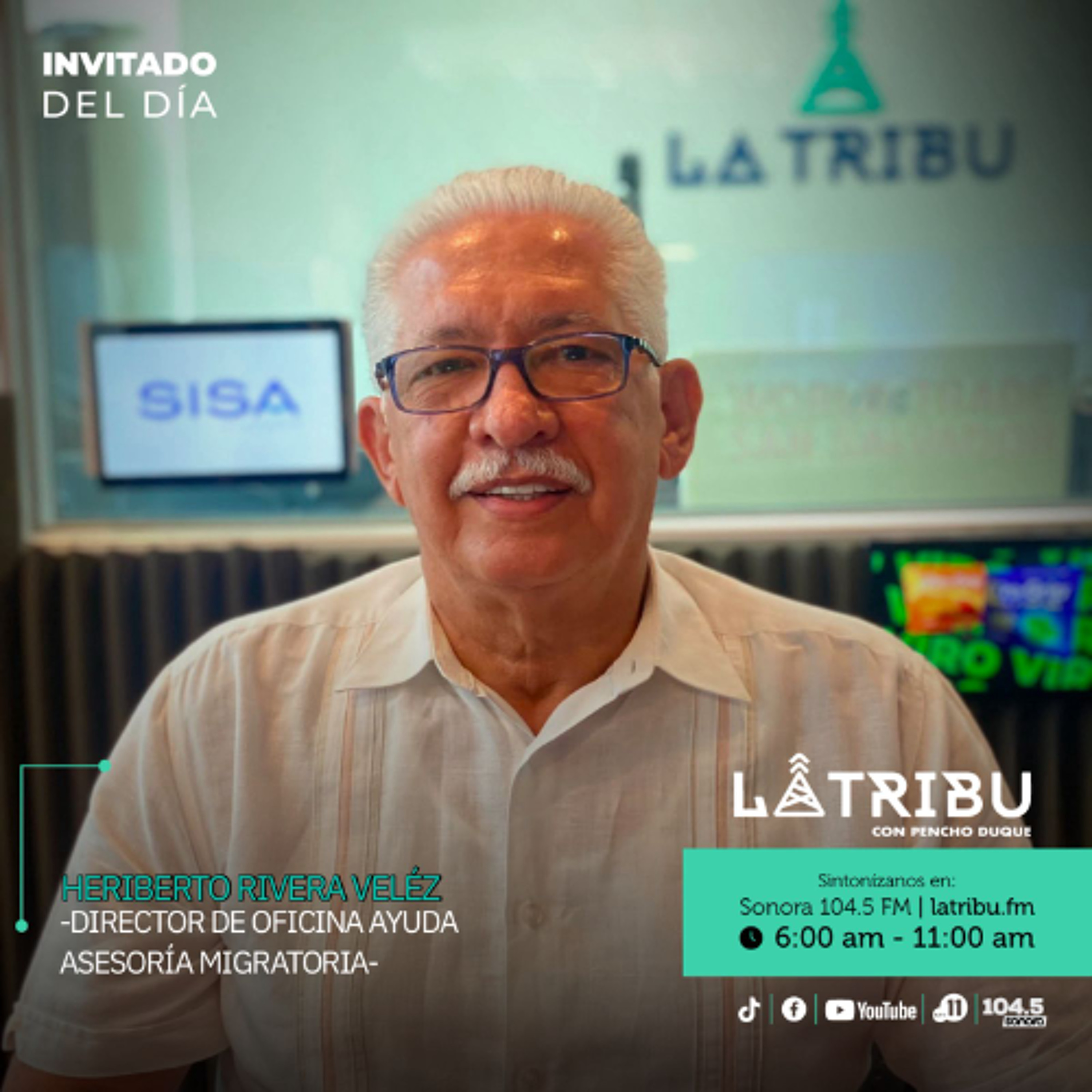 Heriberto Rivera Vélez - Consultor y ex oficial de inmigración de los Estados Unidos