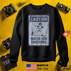 Colorado Rockies Justin Lawrence Caution Watch For Sweepers Sign shirt