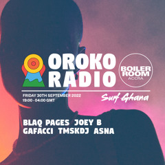 BLAQ PAGES | Boiler Room Accra: Oroko Radio