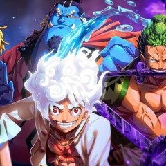 Luffy, Zoro, Sanji & Jinbe (One Piece) - Quarteto Monstro | M4rkim
