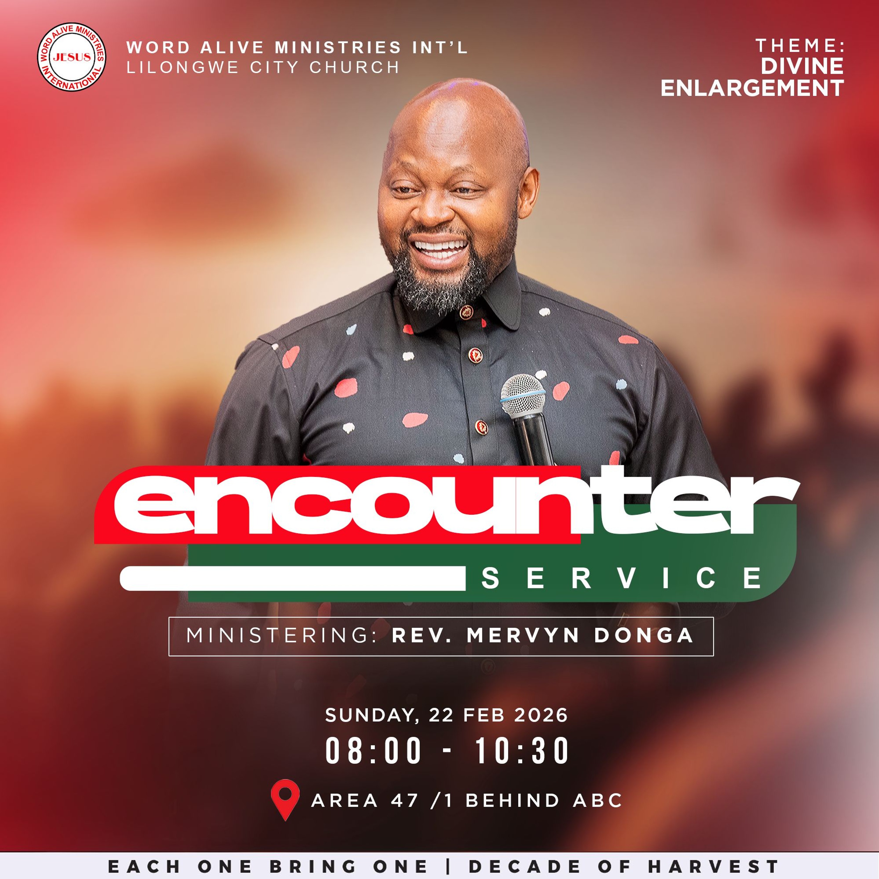 Encounter Service Rev Mervyn Donga