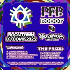BOOMTOWN X PFP Robot Stage Demo Mix - MAKINA / 240 SOUND / TRANCE / ACID / BOUNCY TECHNO