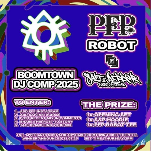 BOOMTOWN X PFP Robot Stage Demo Mix - MAKINA / 240 SOUND / TRANCE / ACID / BOUNCY TECHNO