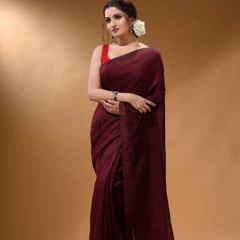 How to Style a Maroon Saree: Blouse Pairing, Jewelry, Makeup & More