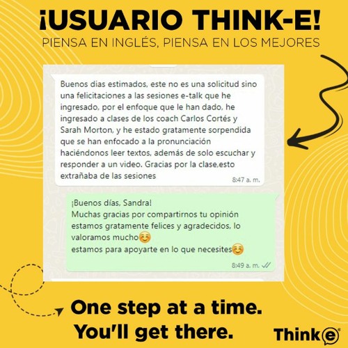 Think-E Comentarios Chile -Revolucionando La Forma De Aprender Inglés
