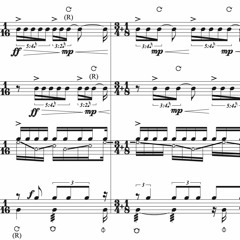 Refraction Cantos - For four frame drums (2023)