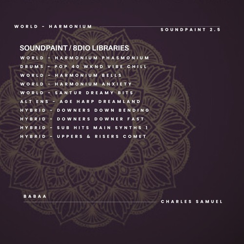 BaBaa - Harmonium Demo - Charles Samuel