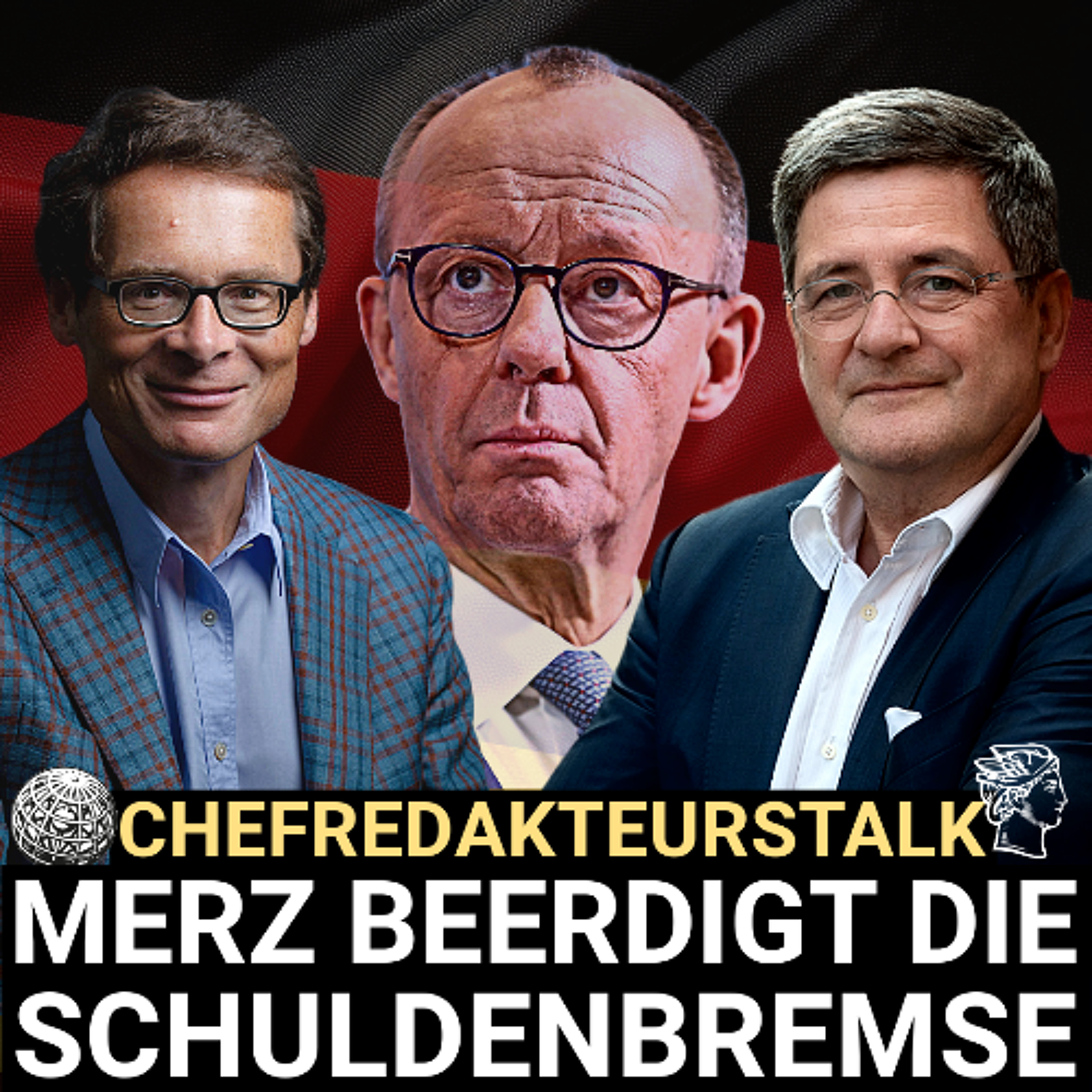Merz beerdigt die Schuldenbremse: Roger Köppel und Roland Tichy Chefredakteurstalk