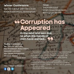 Masjid as salafī winter conference 2023❄️