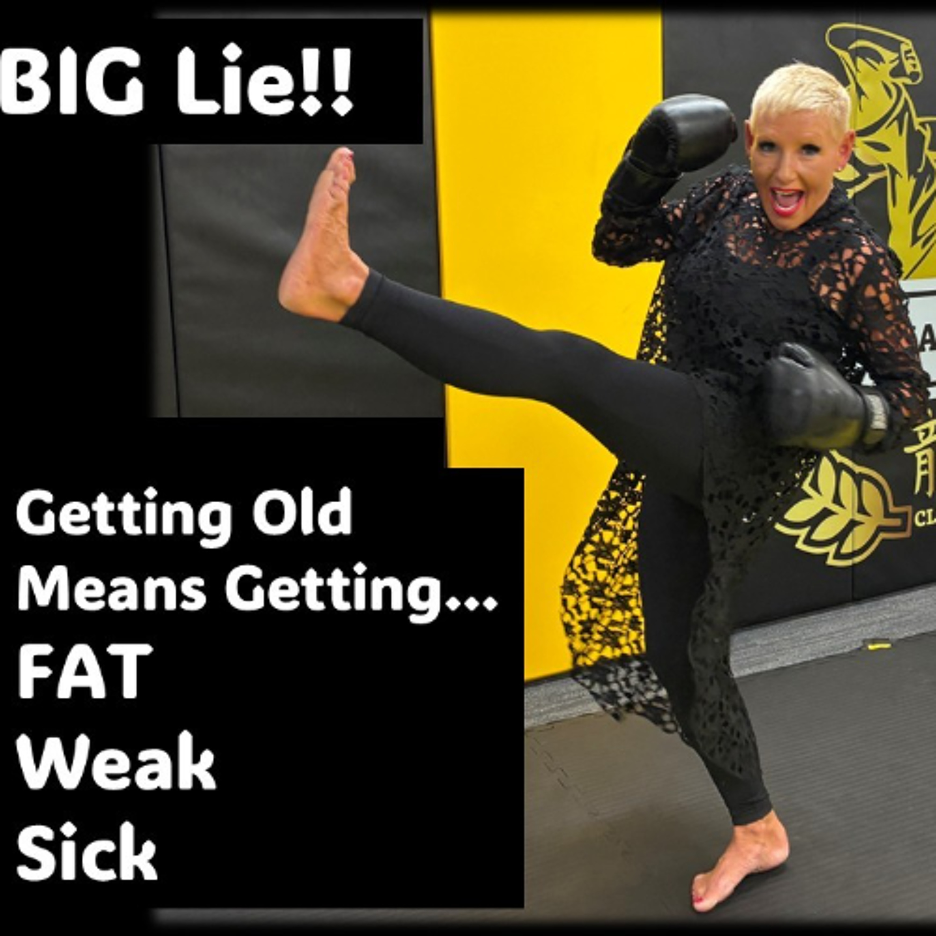BIG Lie…Getting old means being fat, diseased, and weak.