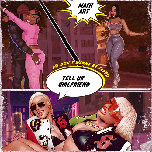 Lay Bankz, Megan Thee Stallion, Glorilla - Tell Ur Girlfriend He Don't Wanna Be Saved (Mashup)