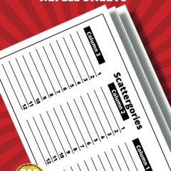 $PDF$/READ official scattergories refill sheets: 200 Game Refill Sheets for Playing