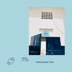 Analog Dakar Club - Alhara Radio Mix - 11.7.20