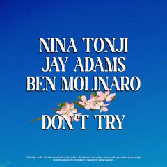 Nina Tonji, Jay Adams & Ben Molinaro - Don't Try