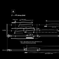 cantos II, for Flute and Violoncello (2020)