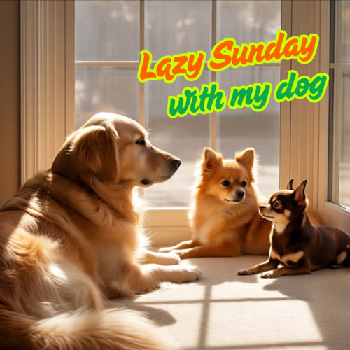 Lazy Sunday with my dog