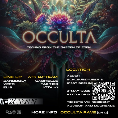 GABRIELLE | OCCULTA | 2 MAY | ÆDEN