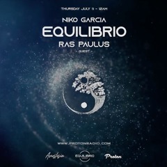 RAS PAULUS guestmix for EQUILIBRIO on PROTON radio