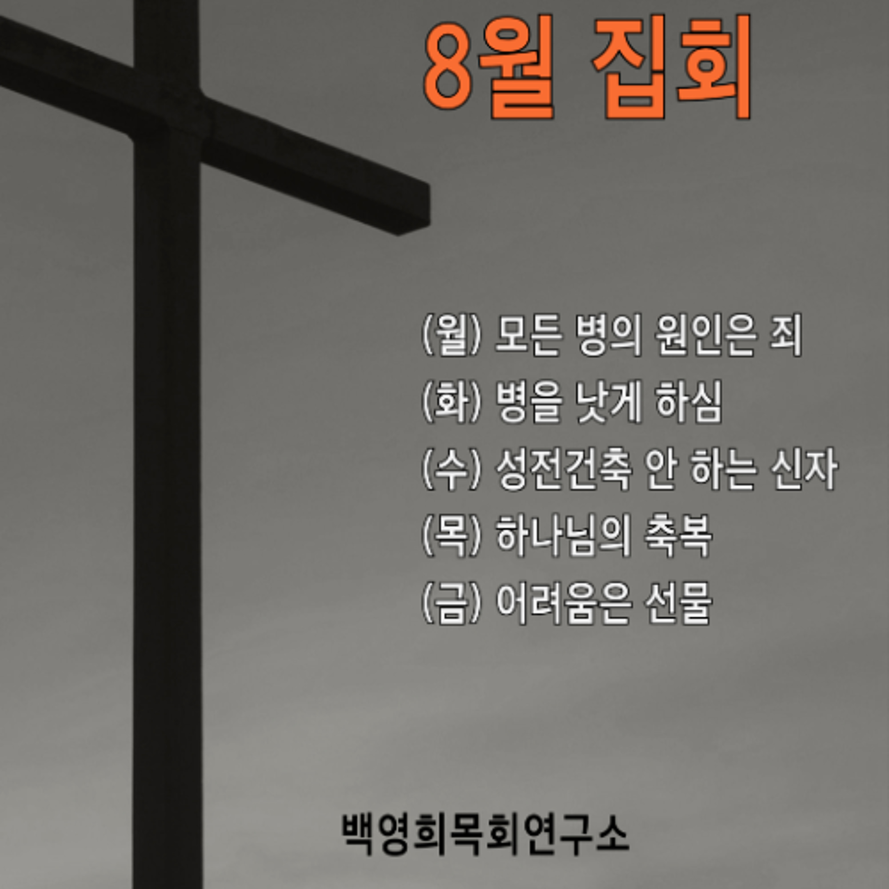 1985년 5월 22일 수야 집회 episode artwork
