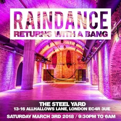 Rob Tissera - Raindance (Returns With A Bang) The Steel Yard, London - 03-03-18