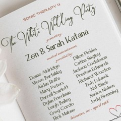 Sonic Therapy 4: The White Wedding Party 4/15/23