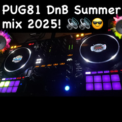 PUG81 DnB Summer mix 2025 🔊🎶 🦁 🌴 ☄️ 😎