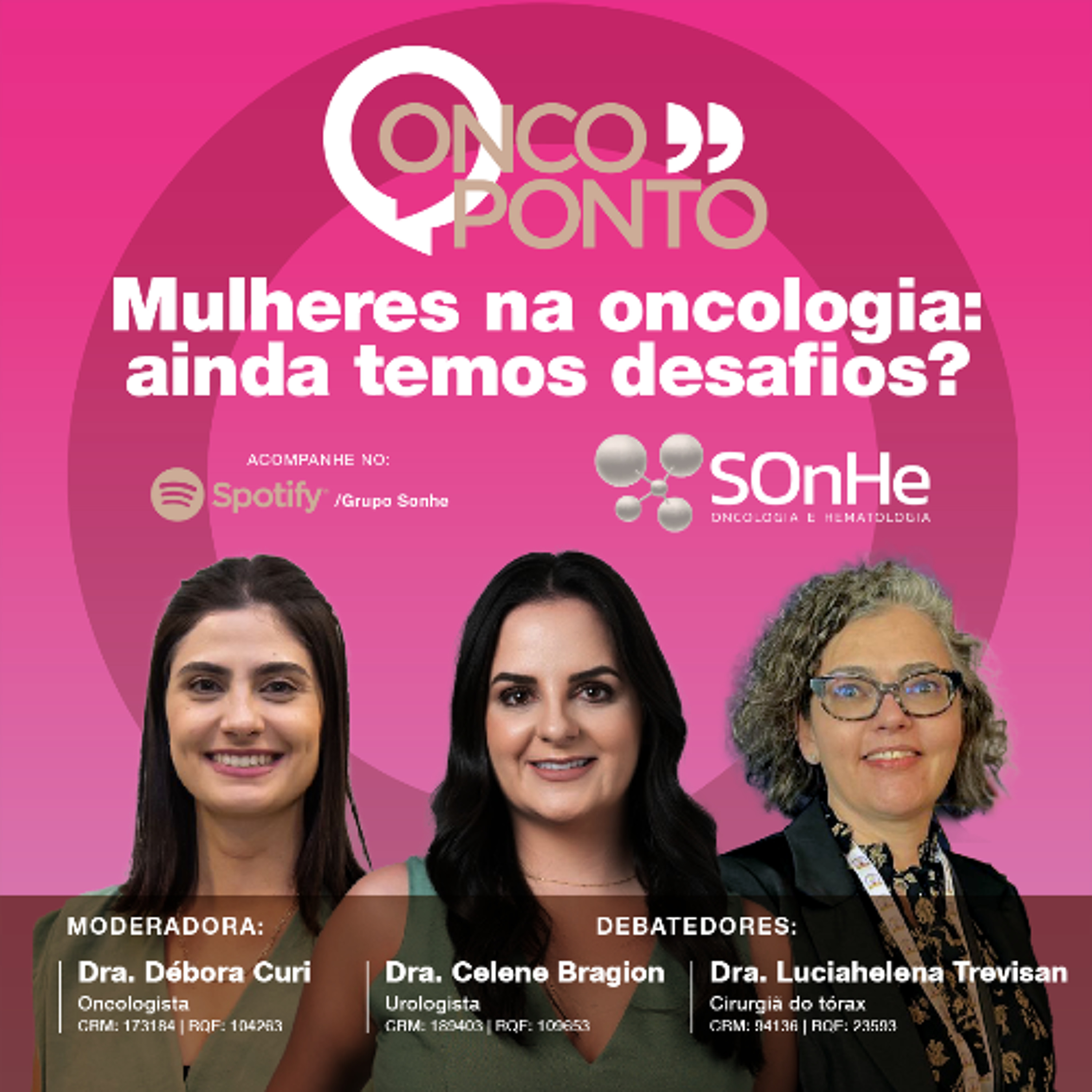 Podcast do Grupo SOnHe - Oncologia e Hematologia: Confronto: Oncologia Baseada em Valor - Temas relevantes e polêmicos no tratamento dos pacientes com câncer e ONCOPONTO: Falando de câncer de forma transparente.